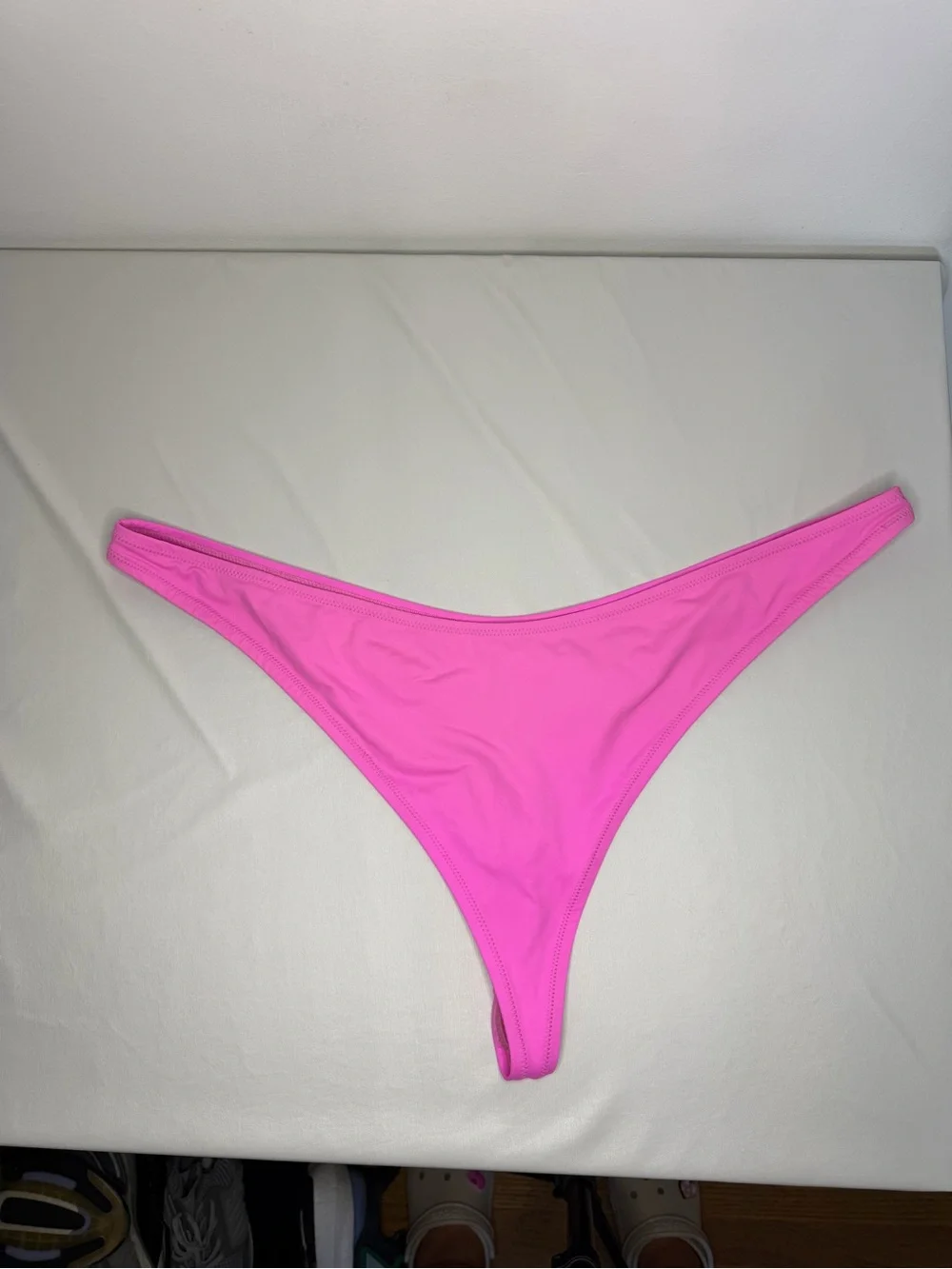 SKIMS Hot Pink Thong Bikini Bottom – Size 3X